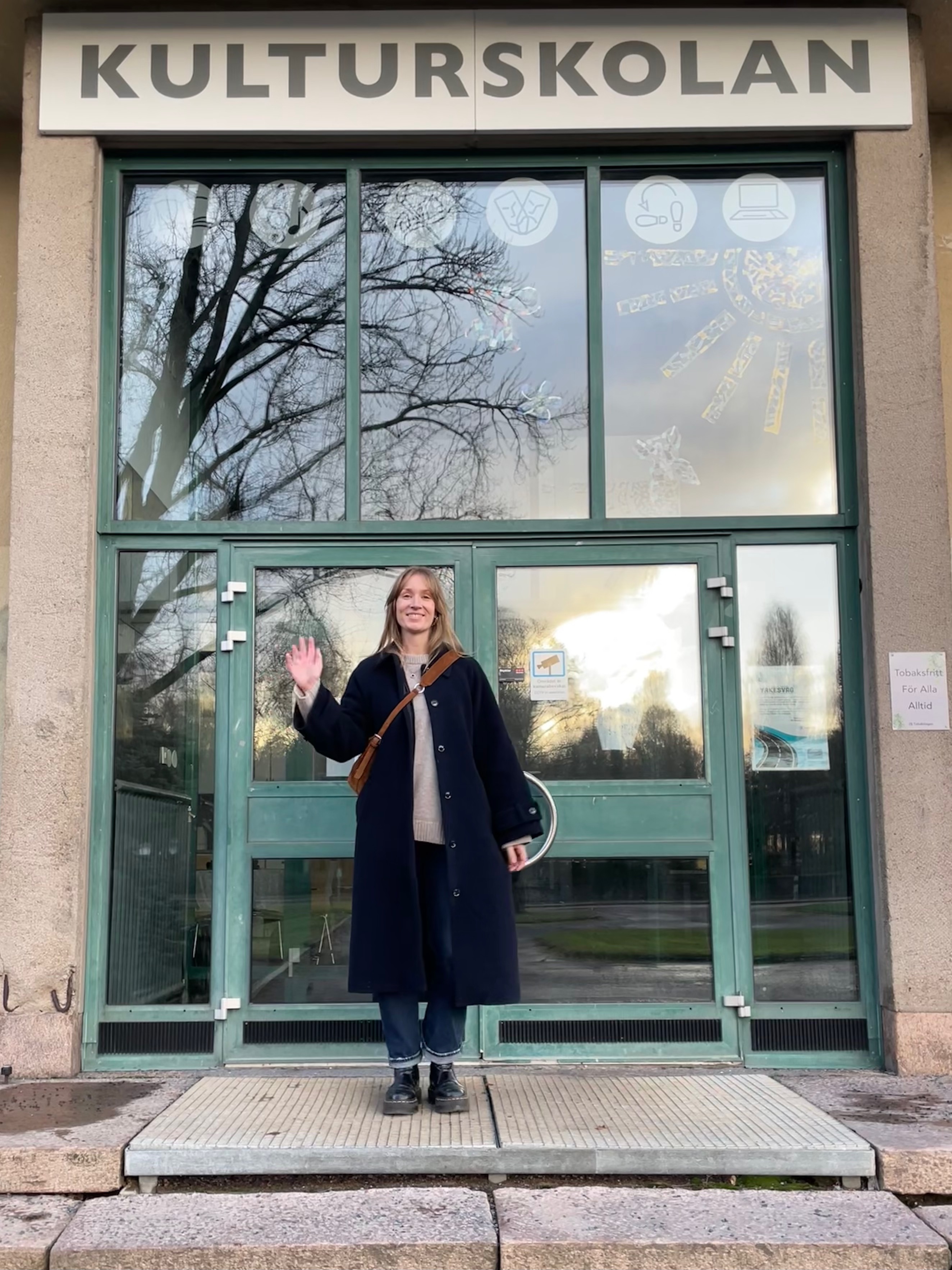 Anna, musiklärare på Sunne Kulturskola, presenterar sig